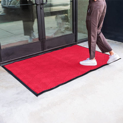 Tapis d'entrée Envelor pour intérieur et extérieur, profil bas, usage commercial.