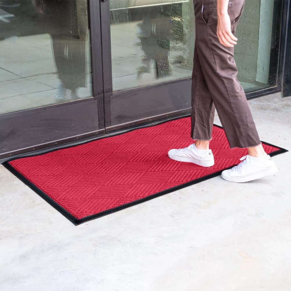 Tapis d'entrée Envelor pour intérieur et extérieur, profil bas, usage commercial.