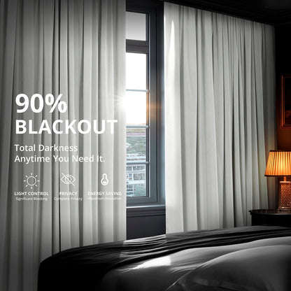 Rideau occultant en velours signature Exclusive Fabrics (1 panneau)