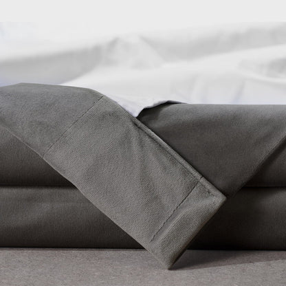 Rideaux occultants en velours peluche signature Exclusive Fabrics (1 panneau) - Rideaux doux et luxueux pour un contrôle optimal de la lumière et une touche d'élégance