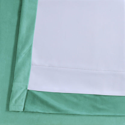 Rideaux occultants extra larges en velours Signature Exclusive Fabrics (1 panneau) - Luxueux rideaux occultants