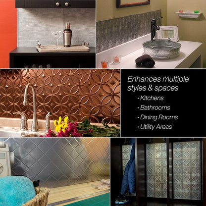 Panneau mural en PVC FASÄDE Alphabet 122 x 244 cm, blanc mat