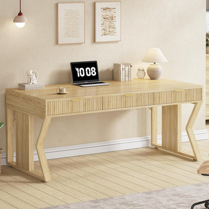 Bureau de direction de ferme Bureau à domicile Tiroir de classement Support d'écran Prise de courant