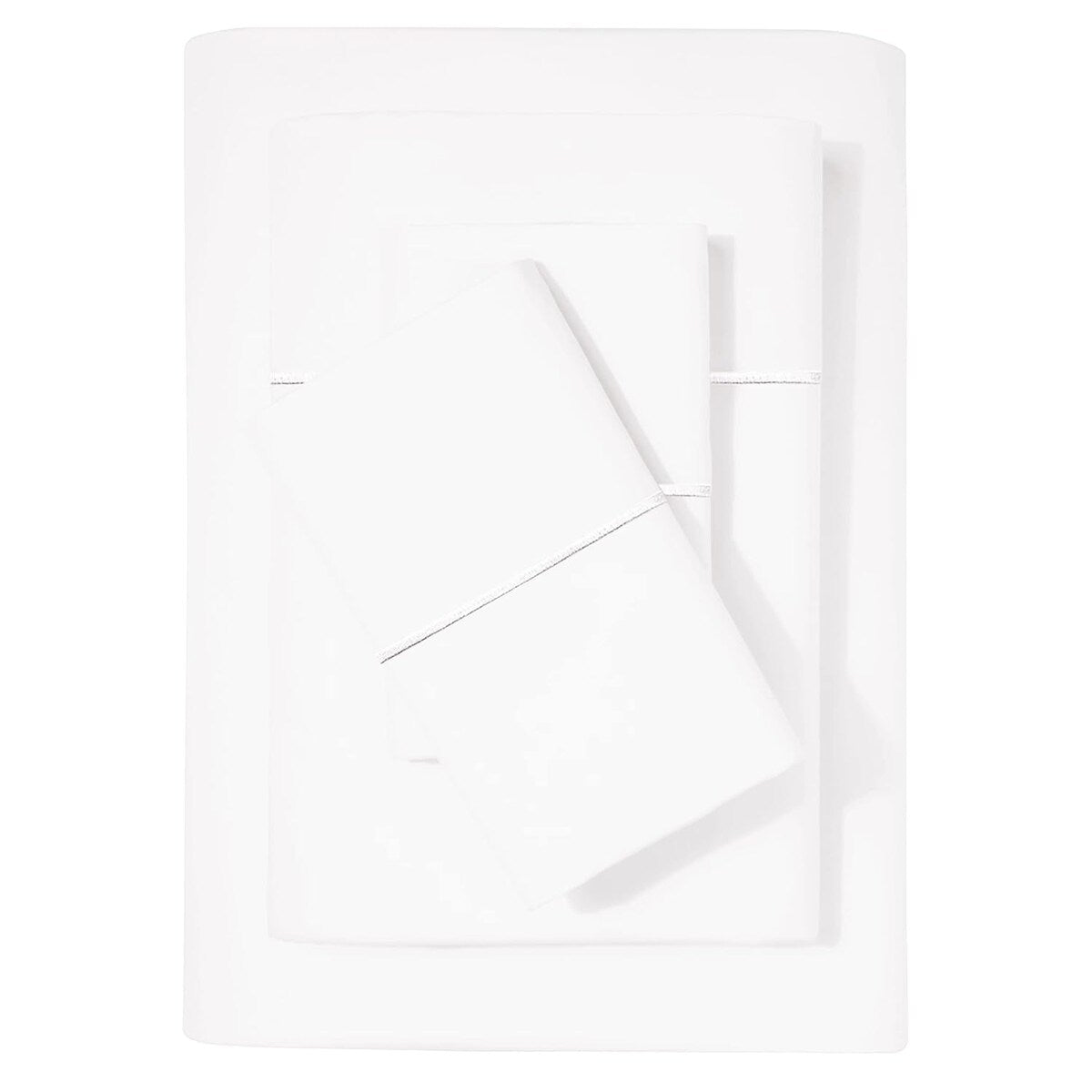 Ensemble de draps Feather &amp; Stitch 500 fils/cm²