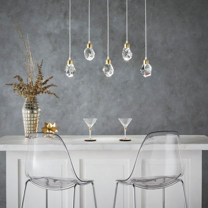 Suspension/Lustre LED Galway Crystal Rock par iNSPIRE Q Bold