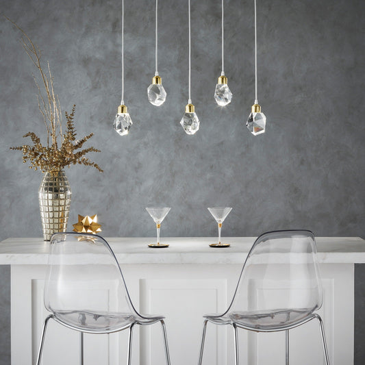 Suspension/Lustre LED Galway Crystal Rock par iNSPIRE Q Bold