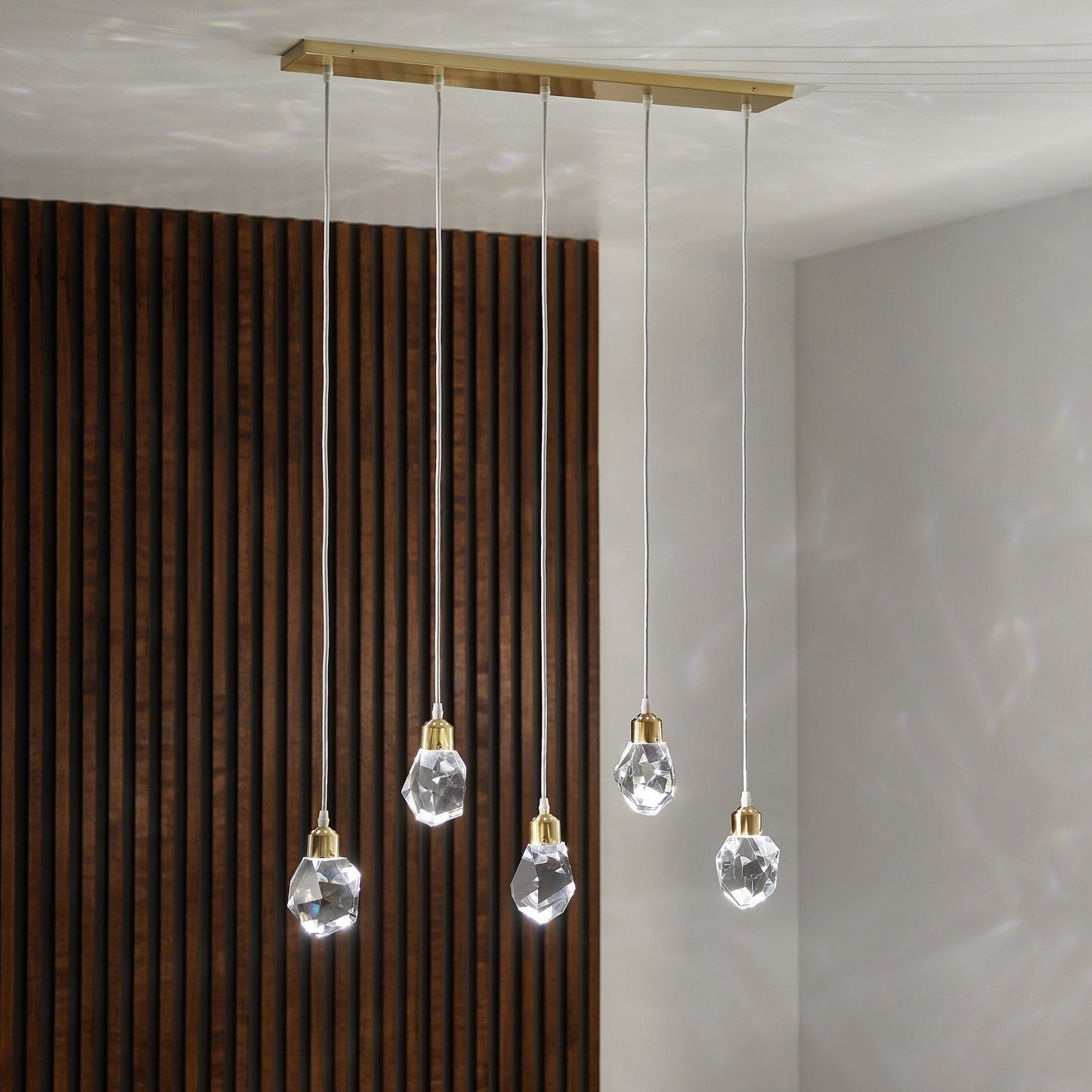 Suspension/Lustre LED Galway Crystal Rock par iNSPIRE Q Bold