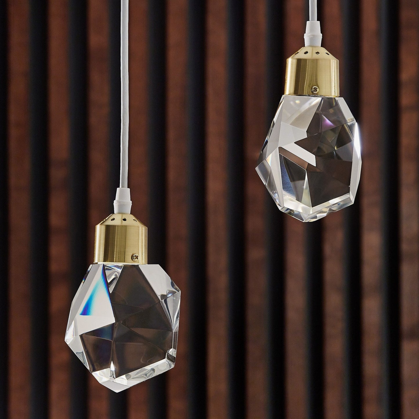 Suspension/Lustre LED Galway Crystal Rock par iNSPIRE Q Bold