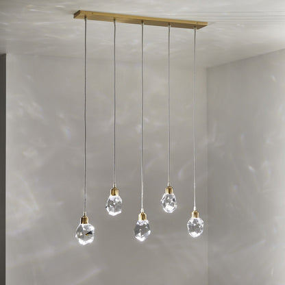 Suspension/Lustre LED Galway Crystal Rock par iNSPIRE Q Bold