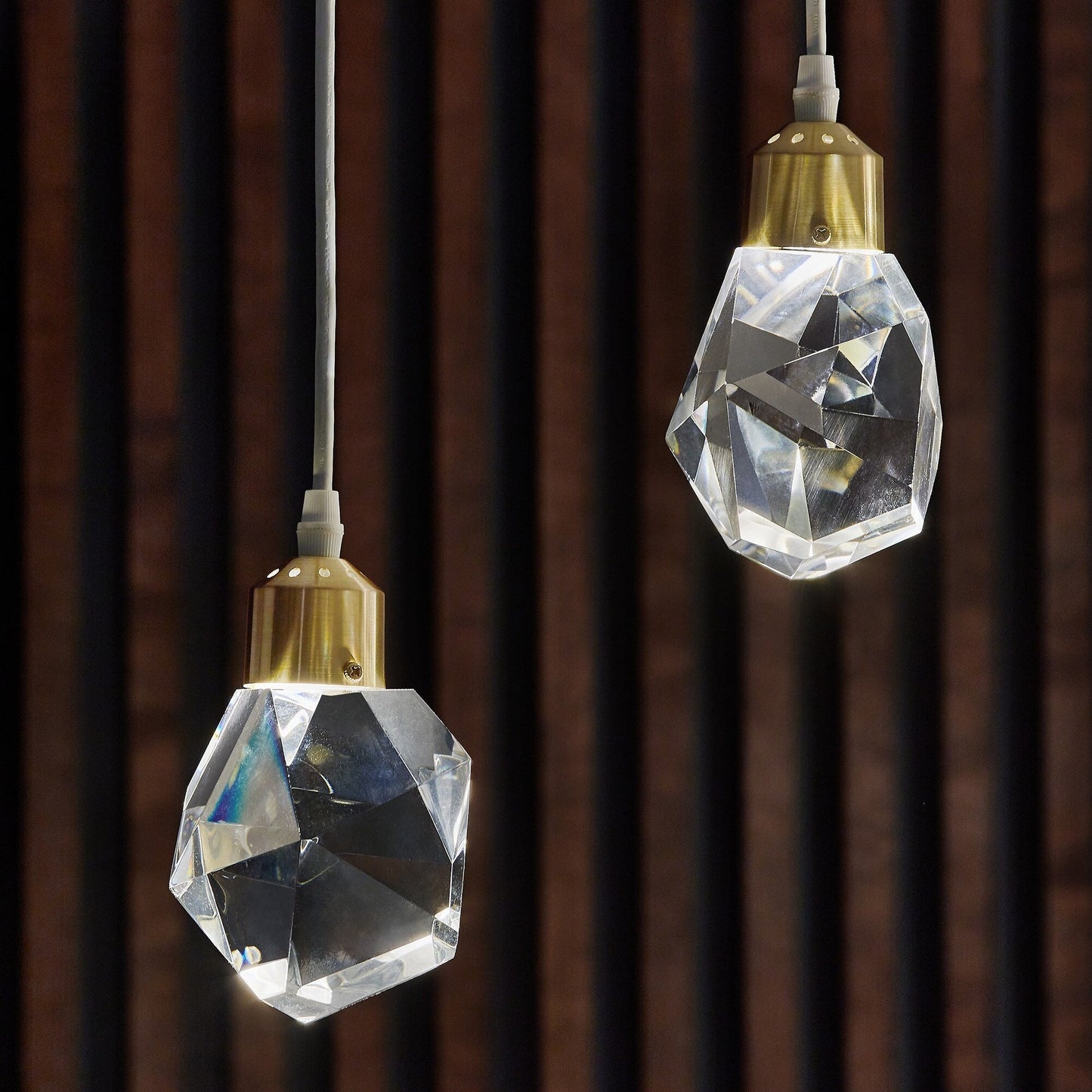 Suspension/Lustre LED Galway Crystal Rock par iNSPIRE Q Bold