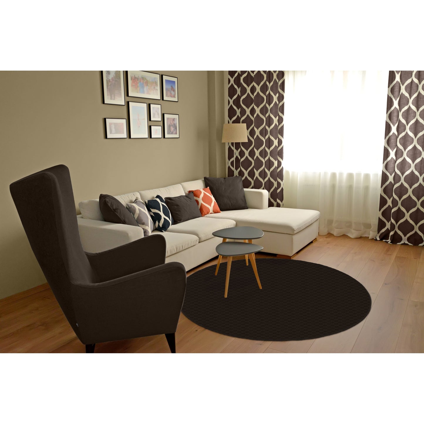 Tapis d'intérieur uni Garland Carpet Medallion