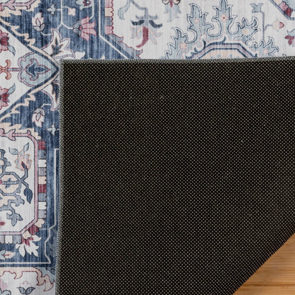 Collection de tapis Gertmenian Crystal Print, lavables, imprimés numériquement, à poils plats, en polyester antidérapant