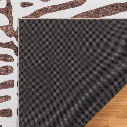 Collection de tapis Gertmenian Crystal Print, lavables, imprimés numériquement, à poils plats, en polyester antidérapant