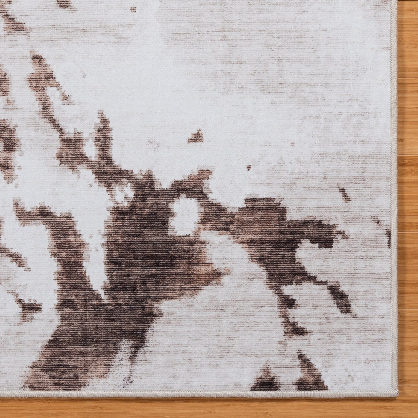 Collection de tapis Gertmenian Crystal Print, lavables, imprimés numériquement, à poils plats, en polyester antidérapant