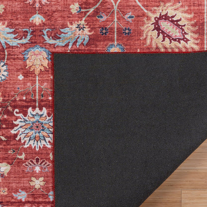 Collection de tapis Gertmenian Crystal Print, lavables, imprimés numériquement, à poils plats, en polyester antidérapant