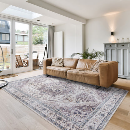 Collection de tapis Gertmenian Crystal Print, lavables, imprimés numériquement, à poils plats, en polyester antidérapant