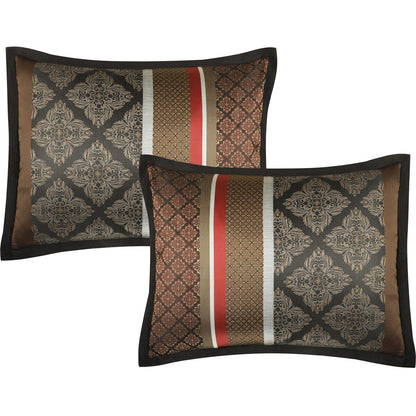 Ensemble de couette géométrique jacquard 7 pièces Nanshing Jensen