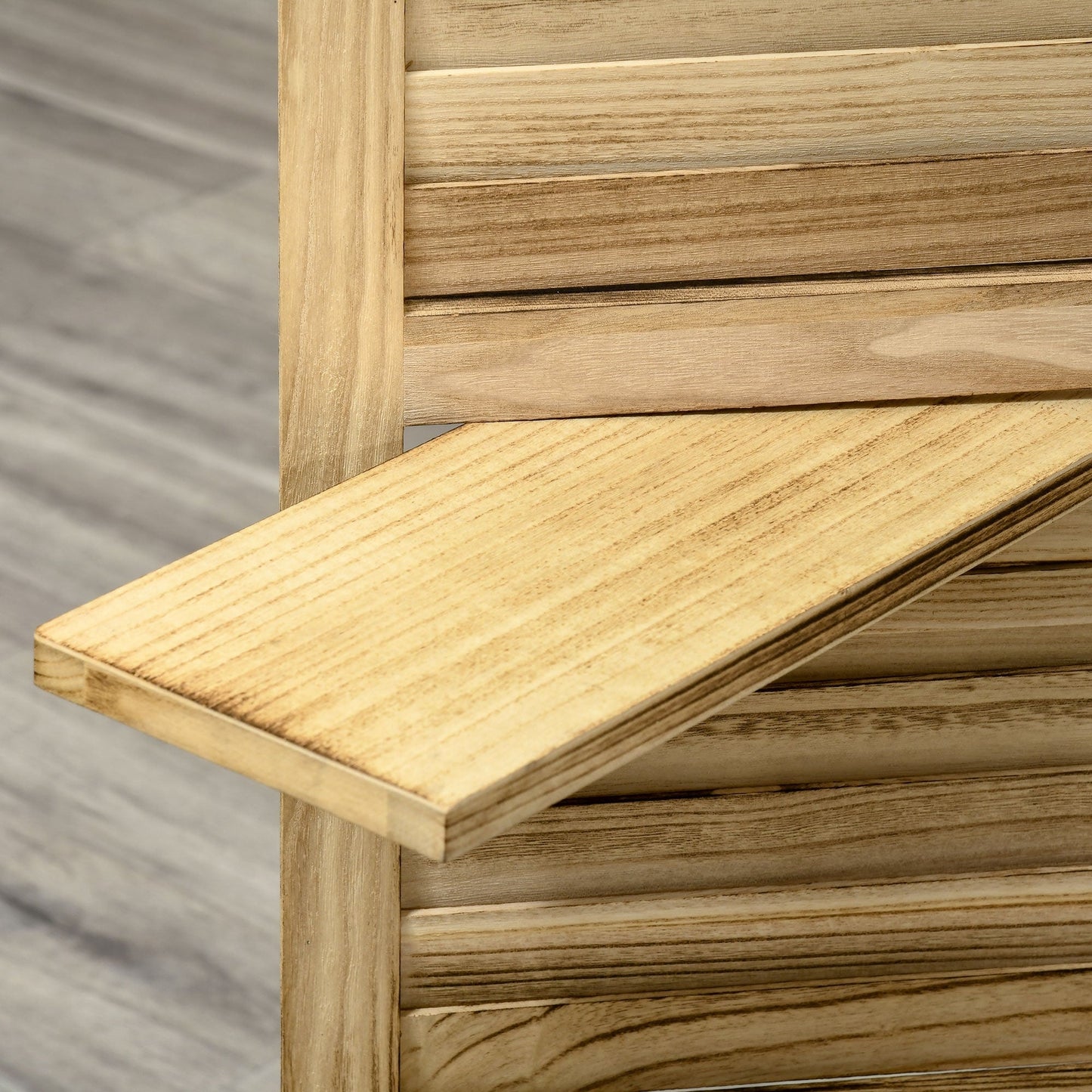 Paravent pliable HOMCOM à 4 panneaux, 1,68 m de haut, autoportant, pour chambre à coucher - 162,2 x 1,9 x 170 cm