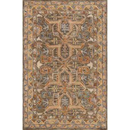 Tapis persan en laine tissé à la main Alexander Home Madaline