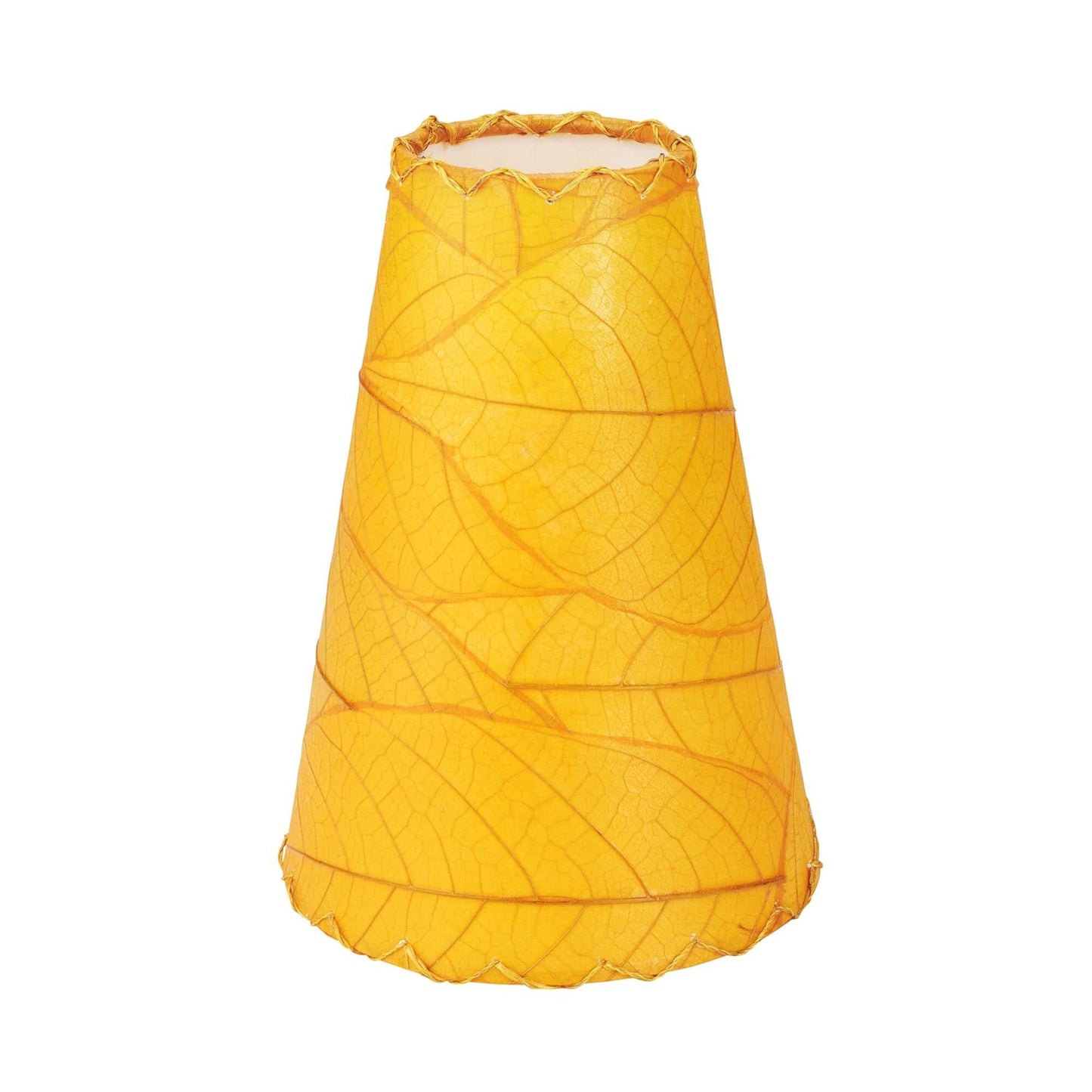 Lampe murale Eangee Gecko faite main, abat-jour feuilles de cacao, 40,6 x 17,8 x 61 cm