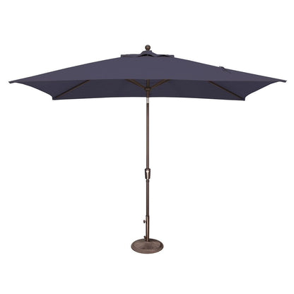 Parasol inclinable rectangulaire à bouton-poussoir SimplyShade Catalina de 10 pieds