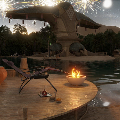 Ensemble de 2 chaises longues de jardin Homall à gravité zéro avec coussins