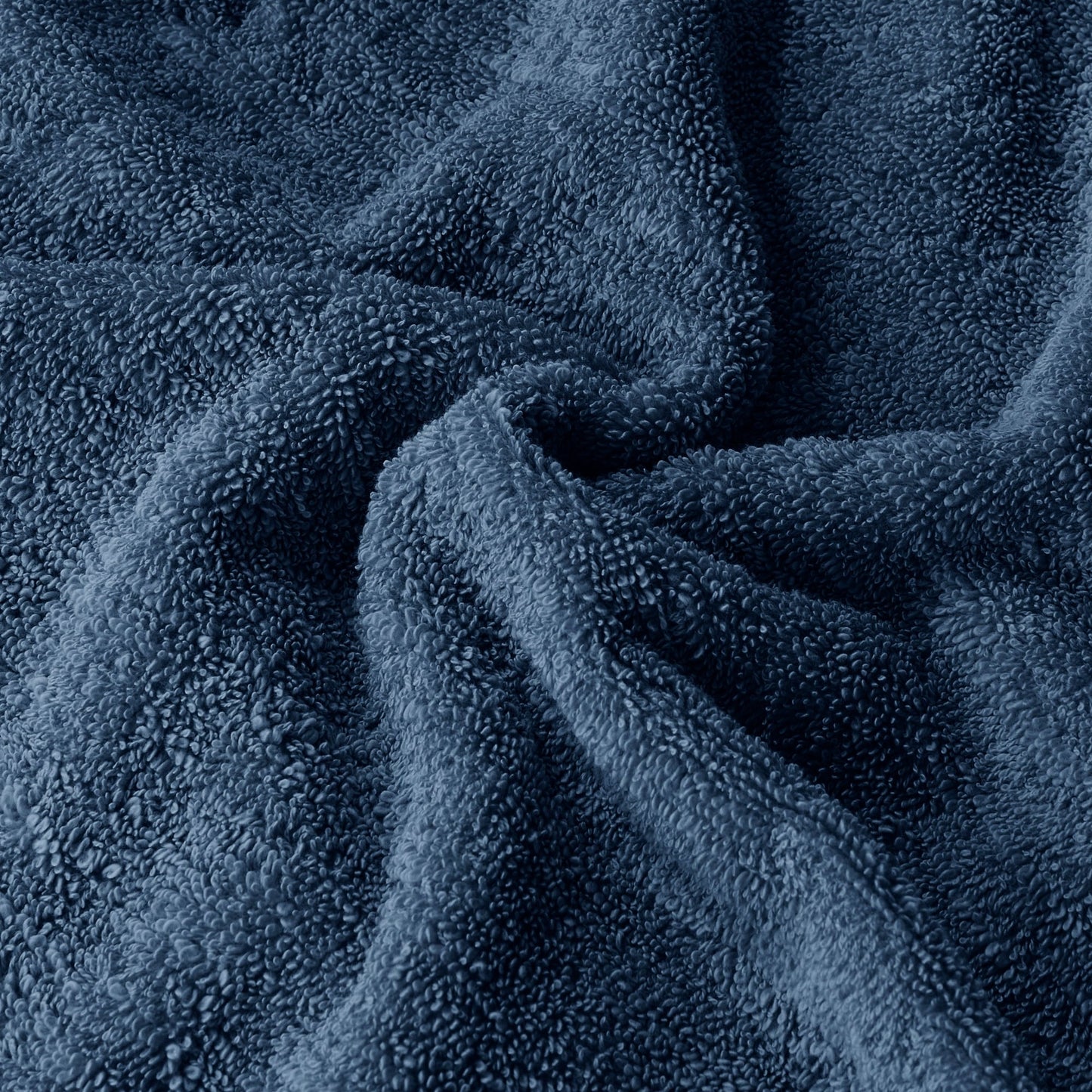 Ensemble de 6 serviettes INK+IVY Atlas en coton dobby flammé