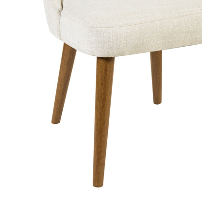 Chaises de salle à manger rembourrées INK IVY Nola avec dossier découpé (lot de 2)