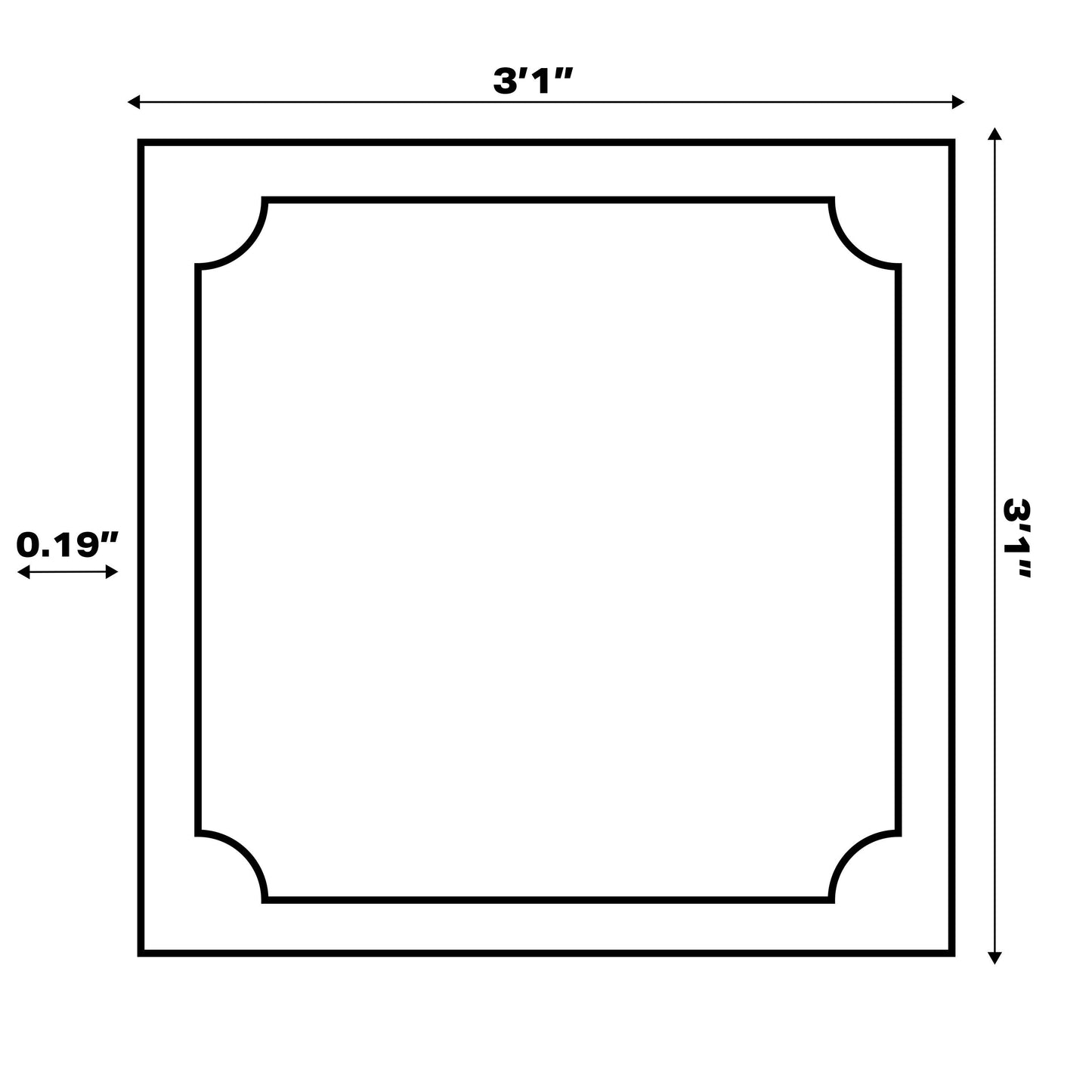 Tapis d'intérieur/extérieur JONATHAN Y Charleston Medallion