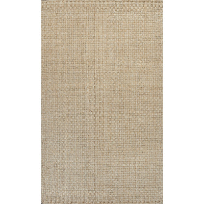 Tapis en jute bouclé épais tissé à la main JONATHAN Y Hiro