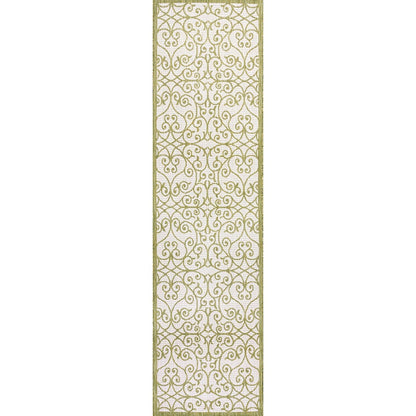 Tapis d'intérieur/extérieur à tissage texturé JONATHAN Y Ourika