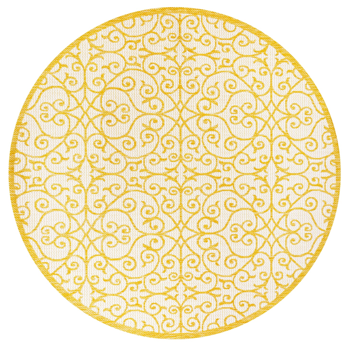 Tapis d'intérieur/extérieur à tissage texturé JONATHAN Y Ourika