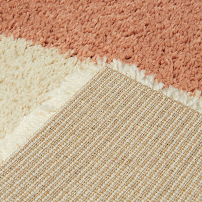 Tapis à poils longs moderne Balta Jordan, color block