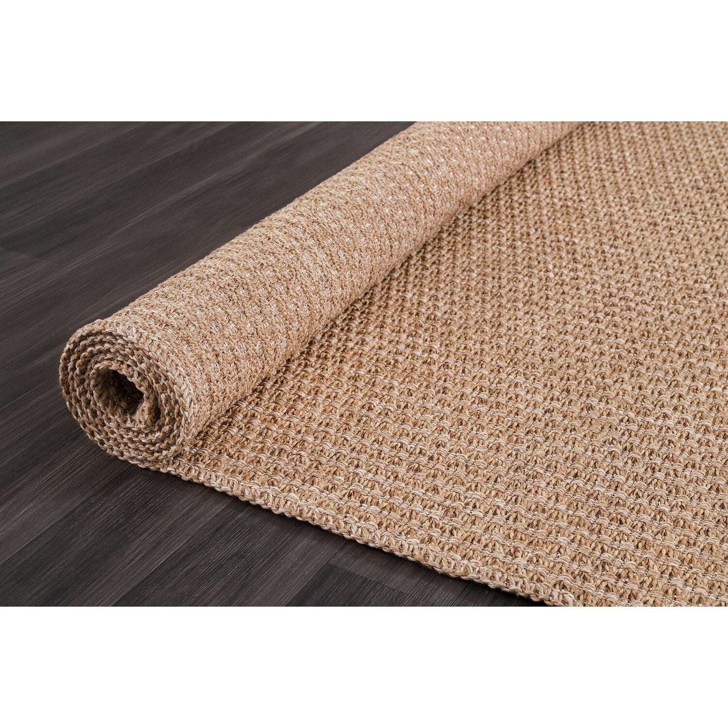 Tapis en jute Beverly Rug facile à nettoyer et ne perdant pas ses poils