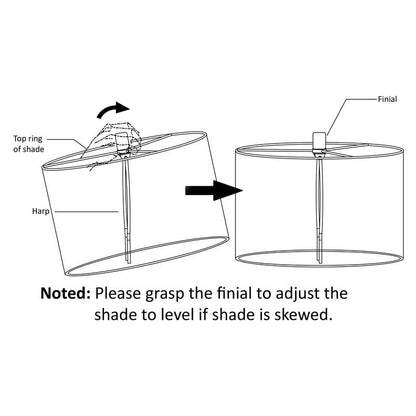 Lampe de table tactile KAWOTI 23,25 avec port USB et ampoules incluses