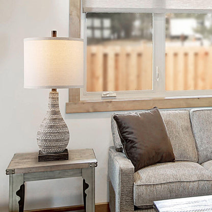 Lampes de table KAWOTI à commande tactile avec ports USB (lot de 2)