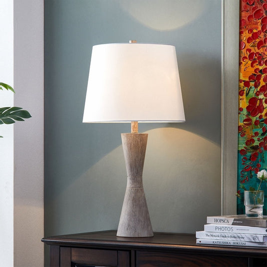 Ensemble de 2 lampes de table KAWOTI 27 à l'aspect vieilli