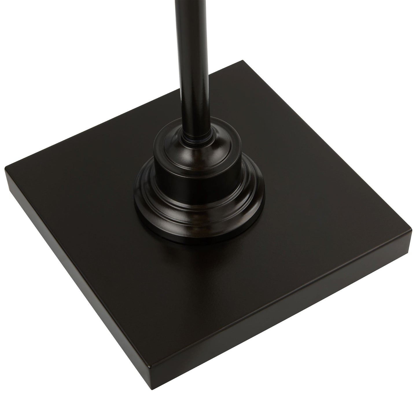 Lampadaire KAWOTI 60,5'' à 2 lumières avec abat-jour en tissu Empire