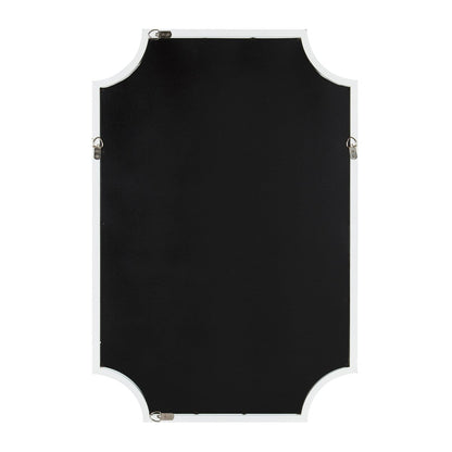 Miroir à cadre en bois festonné Kate et Laurel Hogan