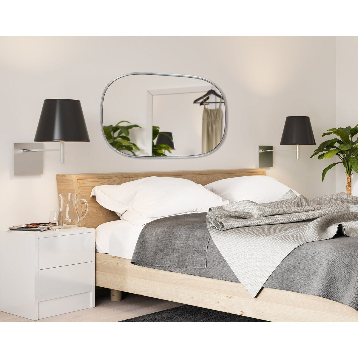 Miroir mural encadré Kate et Laurel Caskill Capsule