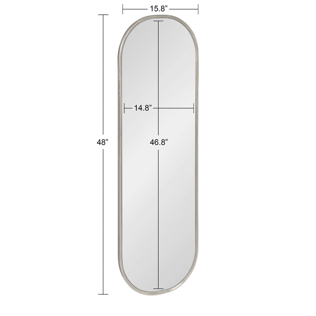 Miroir mural encadré Kate et Laurel Caskill Capsule