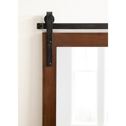 Miroir mural rectangulaire rustique Kate et Laurel Cates