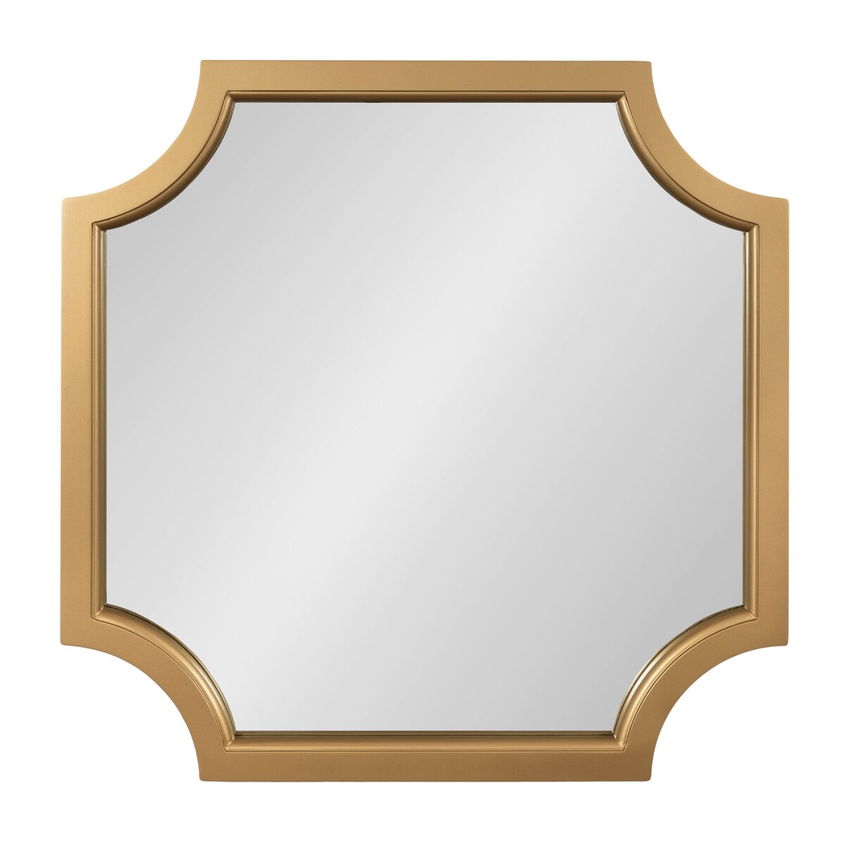 Miroir à cadre en bois festonné Kate et Laurel Hogan