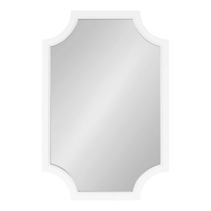 Miroir à cadre en bois festonné Kate et Laurel Hogan