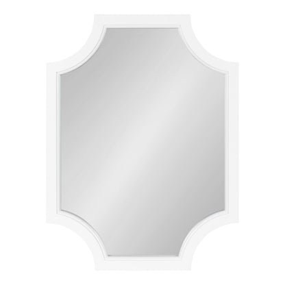 Miroir à cadre en bois festonné Kate et Laurel Hogan