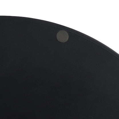 Plateau décoratif rond Kate and Laurel Lipton avec poignées en métal