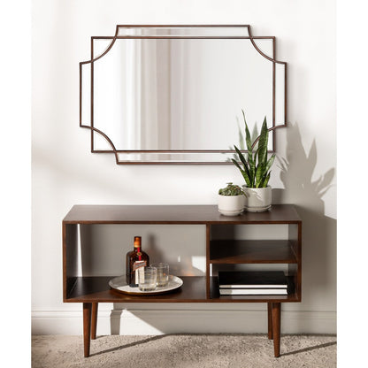 Miroir mural décoratif encadré traditionnel Kate and Laurel Minuette