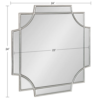 Miroir mural décoratif encadré traditionnel Kate and Laurel Minuette