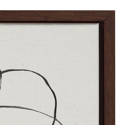 Ensemble de toiles encadrées Kate et Laurel Sylvie Modern Circles par Teju Reval