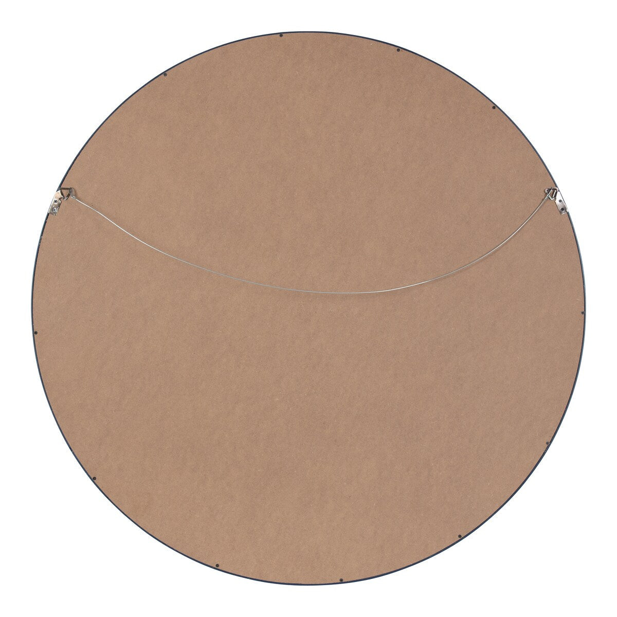 Miroir mural rond en bois Kate et Laurel Travis